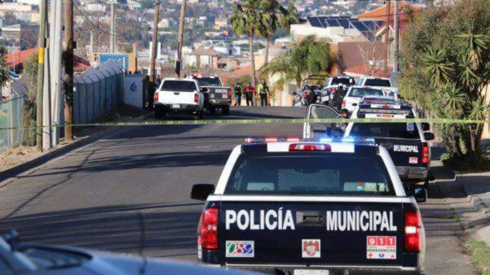 Gran movilización policiaca en la Juárez por ataque a civil